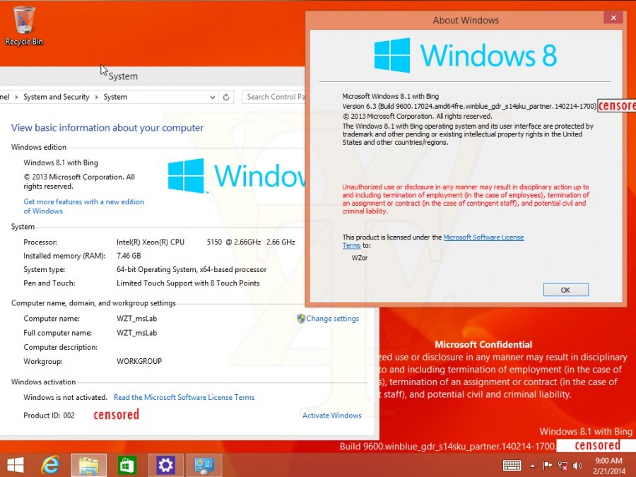 Windows 8 Upgrade Patch